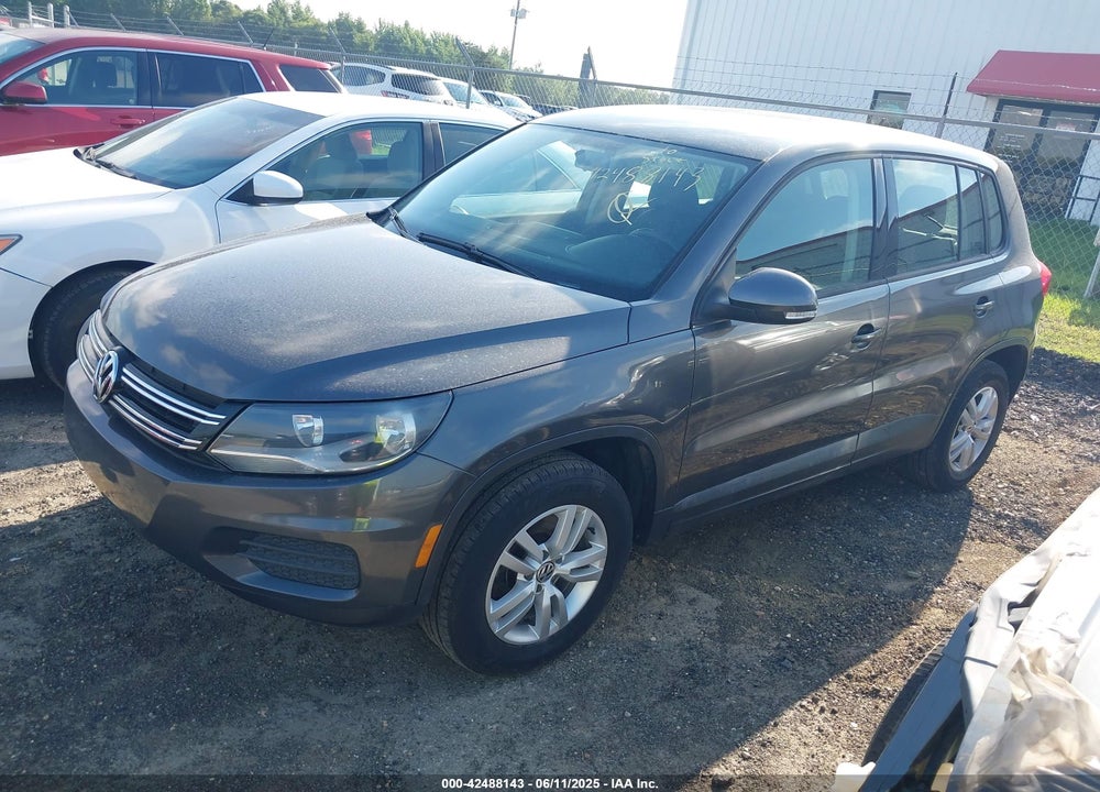 2013 VOLKSWAGEN TIGUAN VIN: WVGBV3AX4DW610957