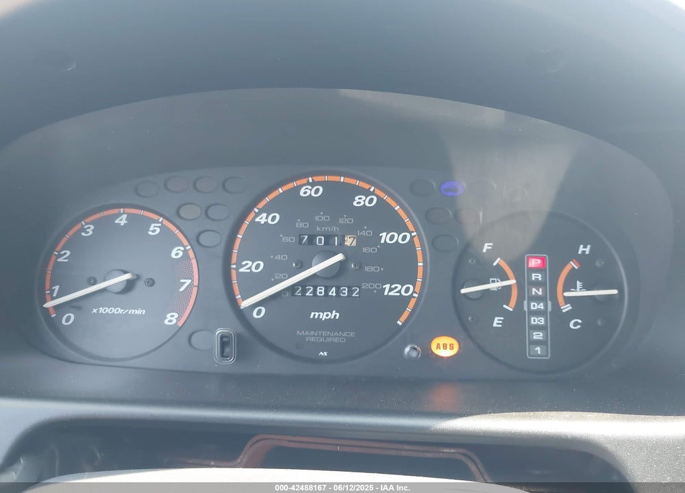 1998 HONDA CR-V EX VIN: JHLRD1867WC101685