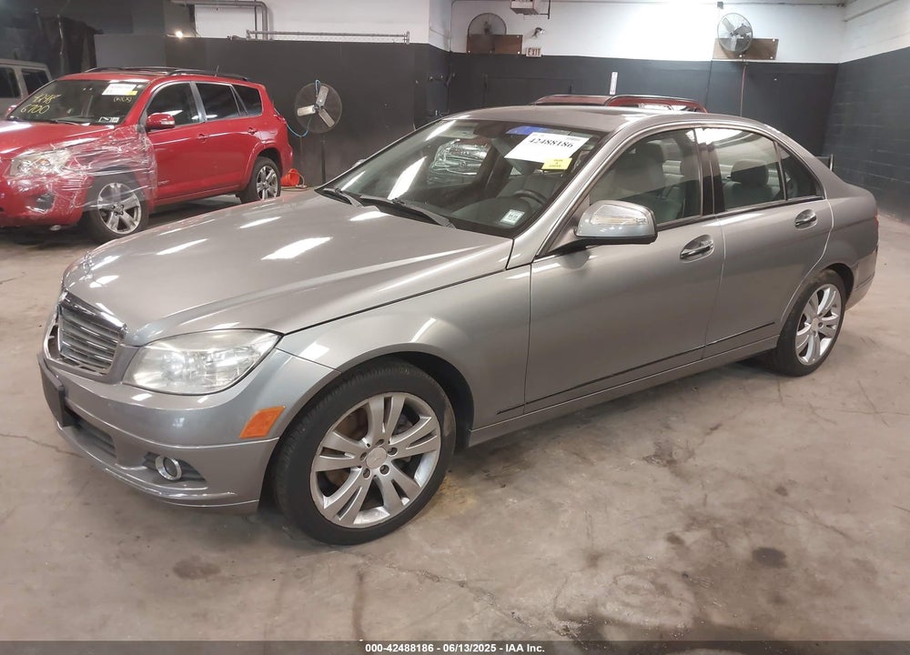 2008 MERCEDES-BENZ C CLASS VIN: WDDGF81XX8F061054