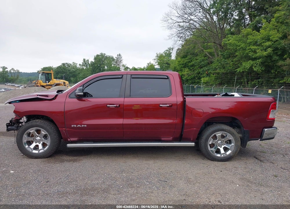 2019 RAM 1500 BIG HORN/LONE STAR 4X4 5'7 BOX VIN: 1C6SRFFT5KN570253