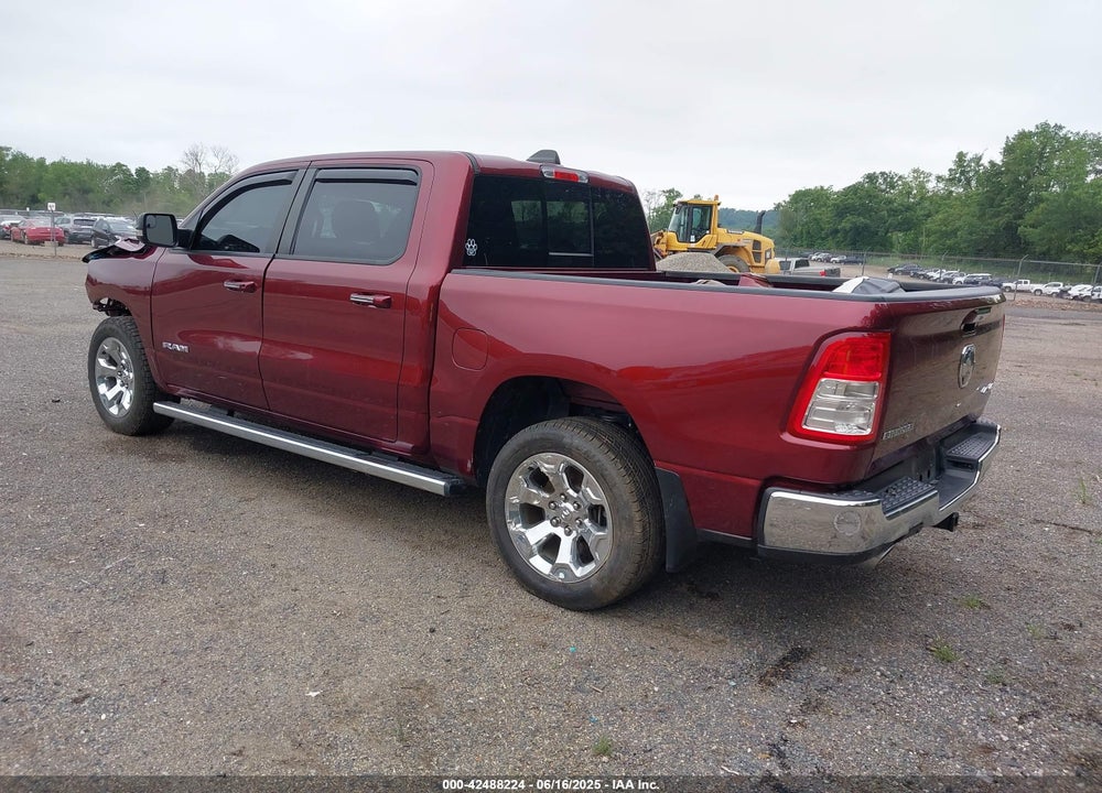 2019 RAM 1500 BIG HORN/LONE STAR 4X4 5'7 BOX VIN: 1C6SRFFT5KN570253