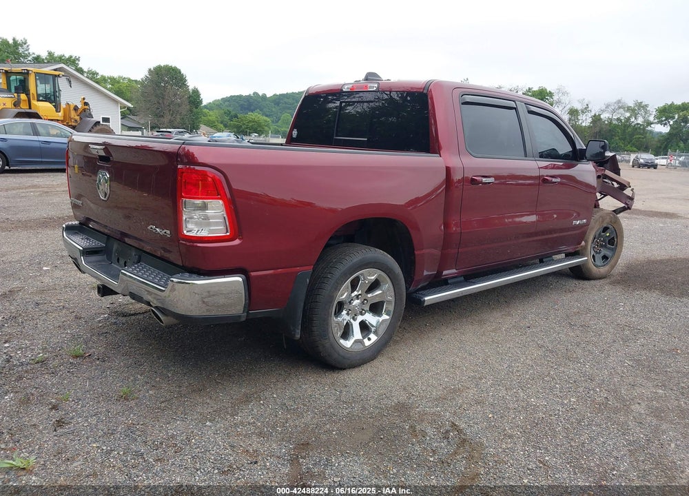 2019 RAM 1500 BIG HORN/LONE STAR 4X4 5'7 BOX VIN: 1C6SRFFT5KN570253