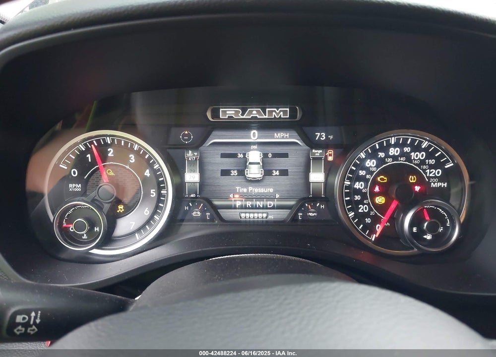 2019 RAM 1500 BIG HORN/LONE STAR 4X4 5'7 BOX VIN: 1C6SRFFT5KN570253