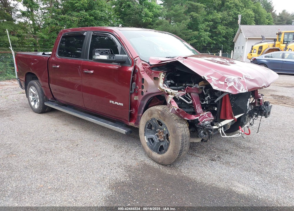 2019 RAM 1500 BIG HORN/LONE STAR 4X4 5'7 BOX VIN: 1C6SRFFT5KN570253