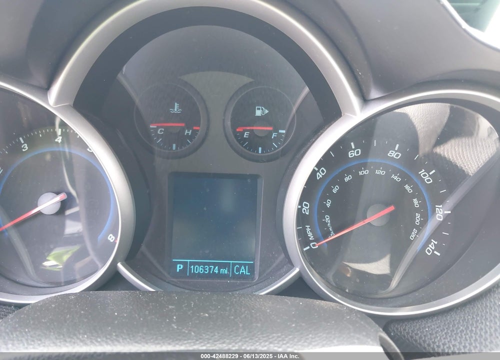 2013 CHEVROLET CRUZE VIN: 1G1PC5SB8D7309822