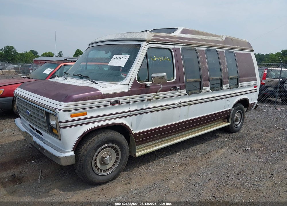 1991 FORD ECONOLINE E150 VAN VIN: 1FDEE14N6MHA13731
