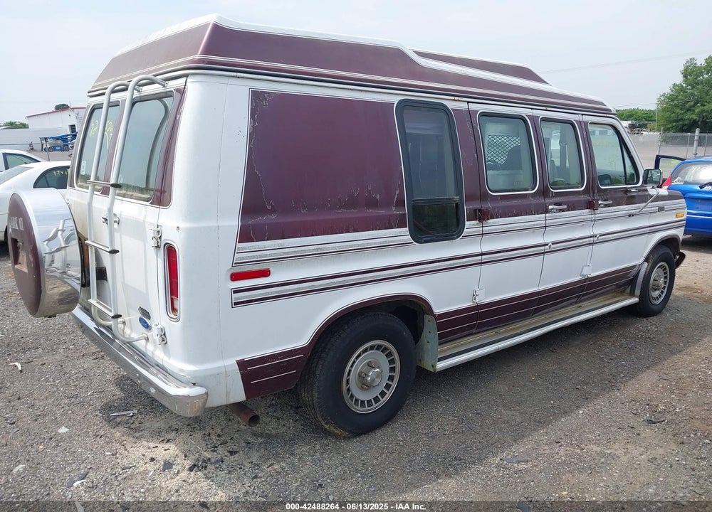 1991 FORD ECONOLINE E150 VAN VIN: 1FDEE14N6MHA13731
