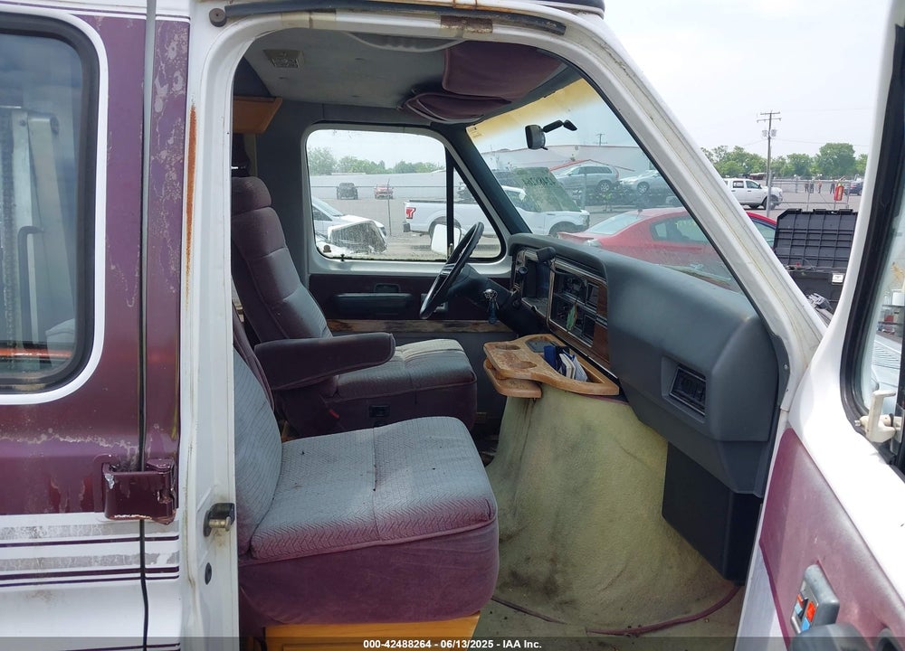 1991 FORD ECONOLINE E150 VAN VIN: 1FDEE14N6MHA13731