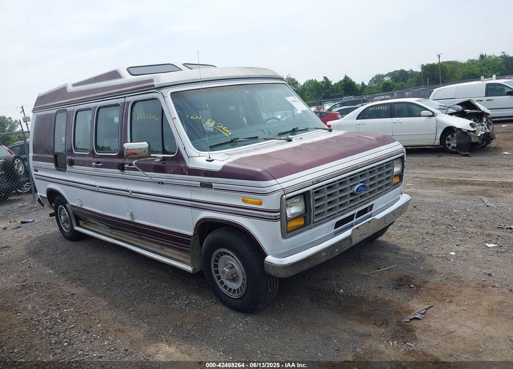 1991 FORD ECONOLINE E150 VAN VIN: 1FDEE14N6MHA13731