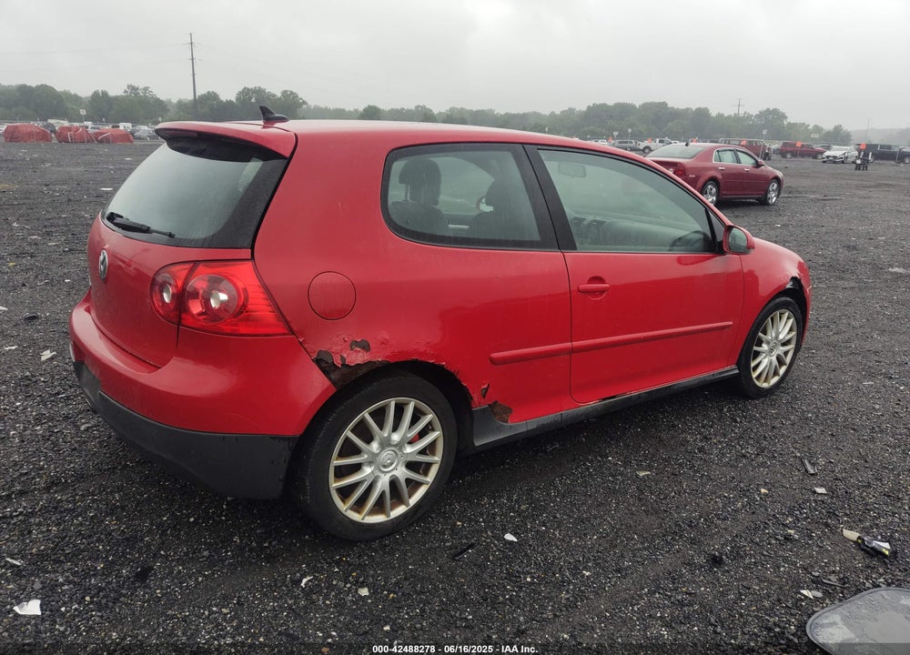2007 VOLKSWAGEN GTI VIN: WVWFV71K17W015991