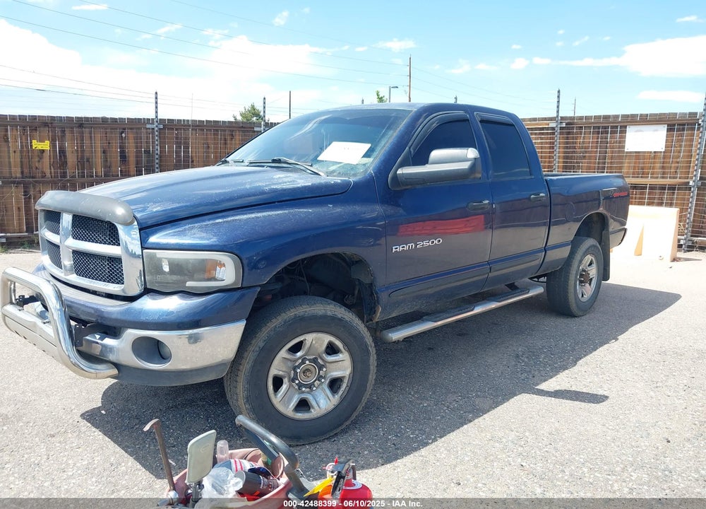 2005 DODGE RAM 2500 SLT/LARAMIE VIN: 3D7KS28C55G850762