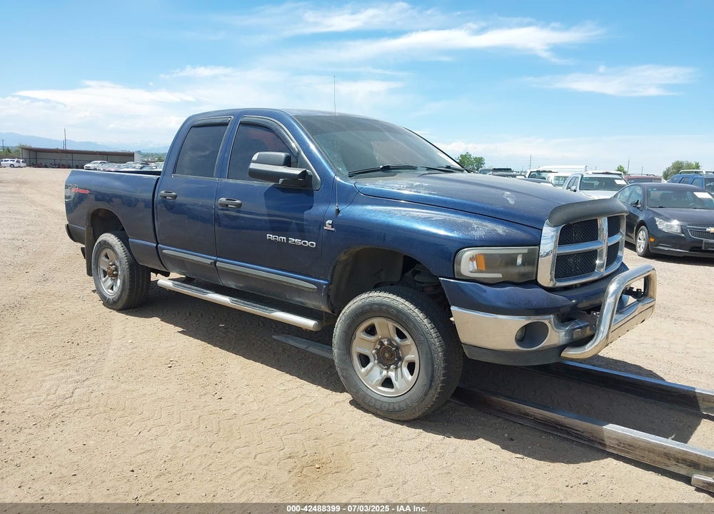 2005 DODGE RAM 2500 SLT/LARAMIE VIN: 3D7KS28C55G850762