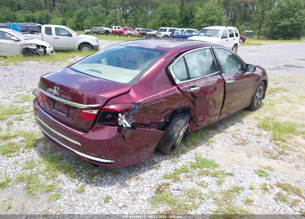 2016 HONDA ACCORD VIN: 1HGCR2F35GA243437