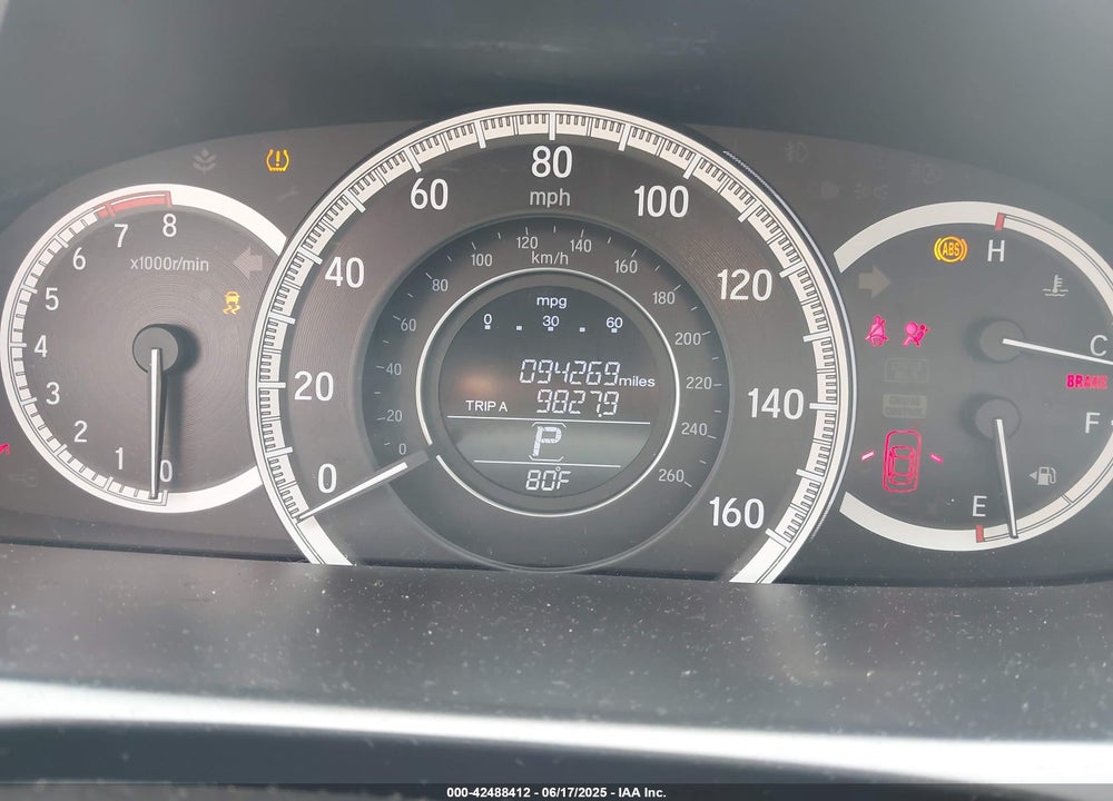 2016 HONDA ACCORD VIN: 1HGCR2F35GA243437