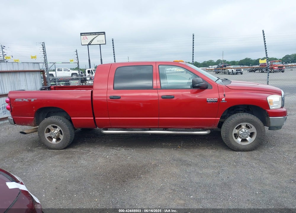 2008 DODGE RAM 2500 SXT/SLT VIN: 3D7KS29A98G131841