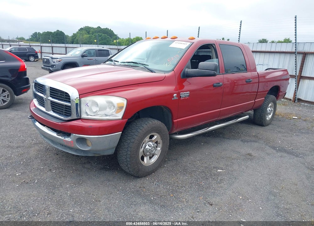 2008 DODGE RAM 2500 SXT/SLT VIN: 3D7KS29A98G131841