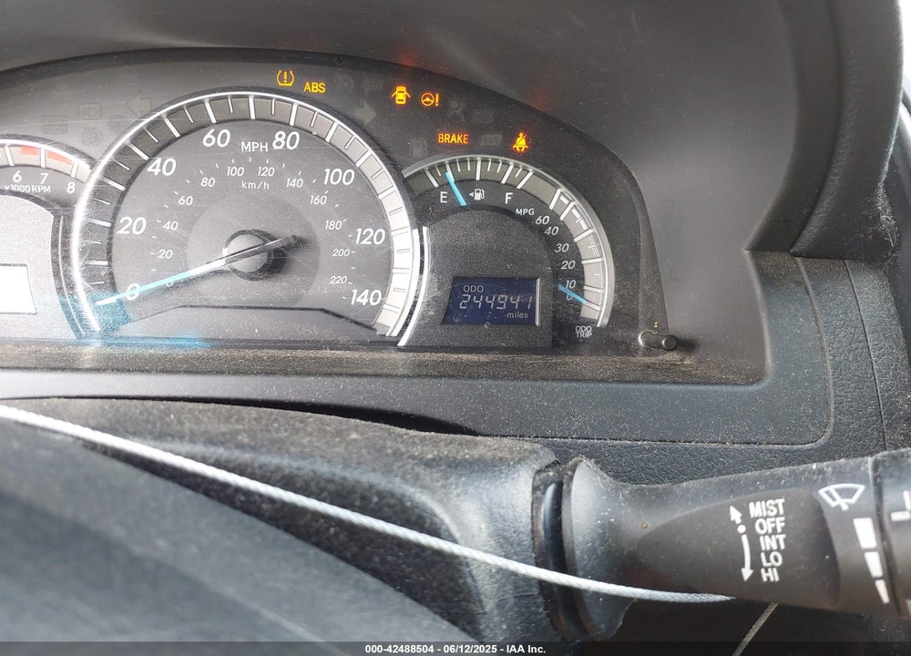 2013 TOYOTA CAMRY VIN: 4T1BF1FK4DU272180