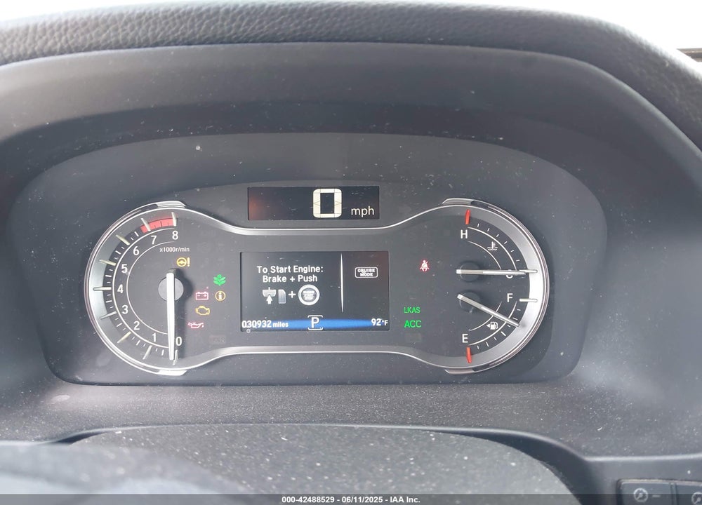 2020 HONDA RIDGELINE RTL-E VIN: 5FPYK3F70LB009376