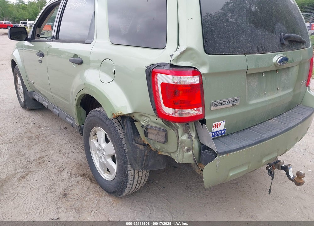 2008 FORD ESCAPE XLT VIN: 1FMCU93Z48KC15389