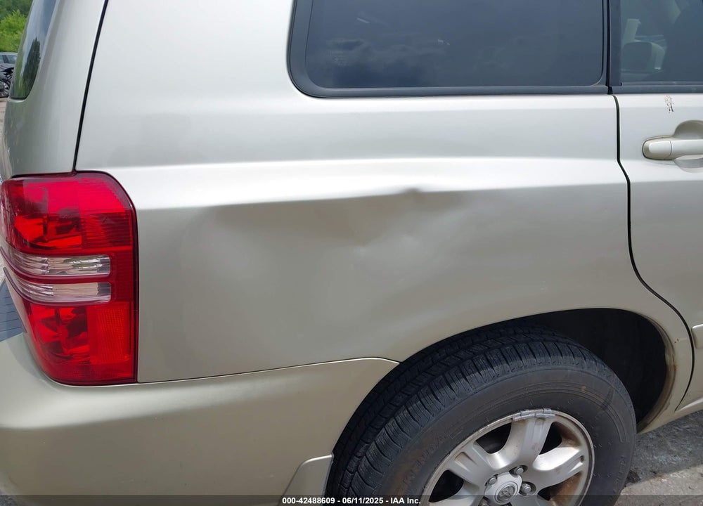 2001 TOYOTA HIGHLANDER V6 VIN: JTEHF21A110009727