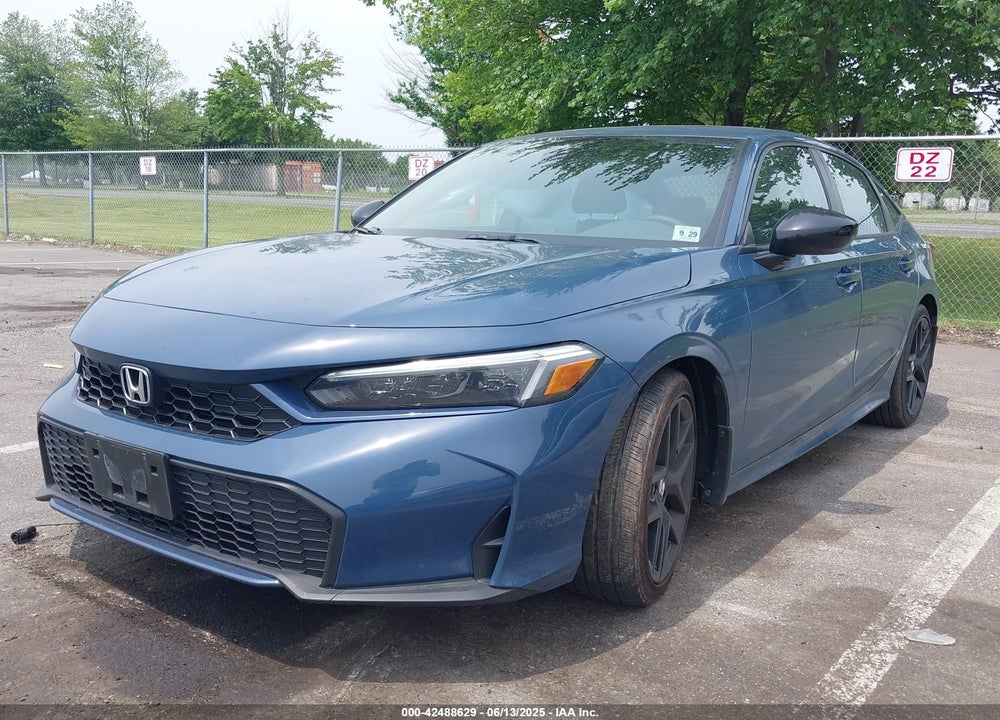 2025 HONDA CIVIC HYBRID VIN: 2HGFE4F85SH306997