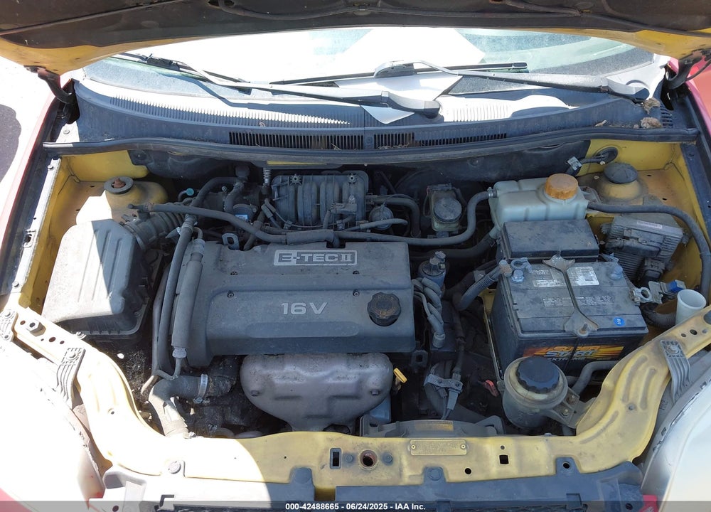 2007 CHEVROLET AVEO VIN: KL1TD56687B073388