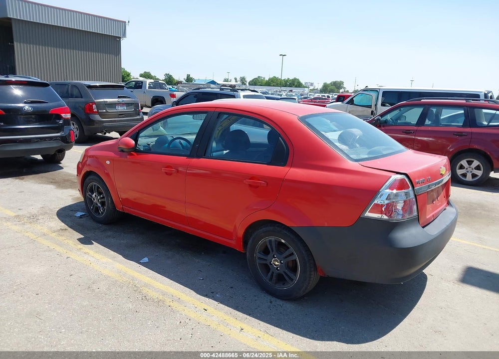 2007 CHEVROLET AVEO VIN: KL1TD56687B073388