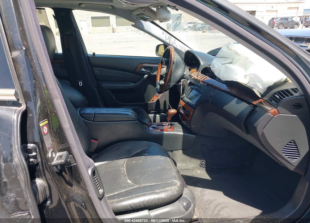 2000 MERCEDES-BENZ S 500 VIN: WDBNG75J1YA111978