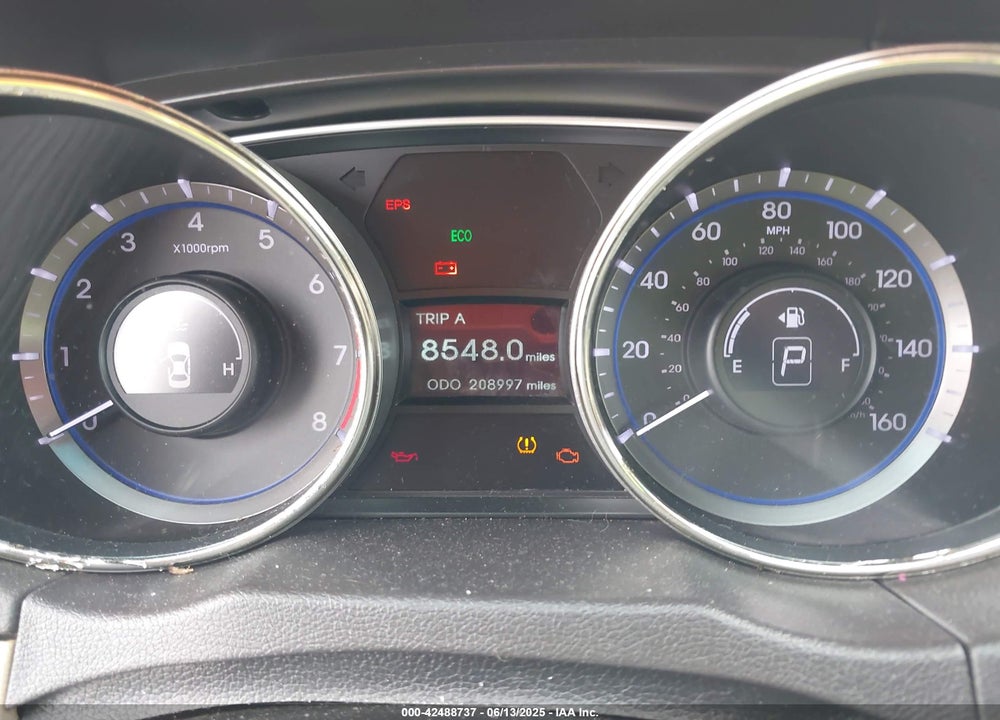 2011 HYUNDAI SONATA GLS VIN: 5NPEB4AC4BH151493