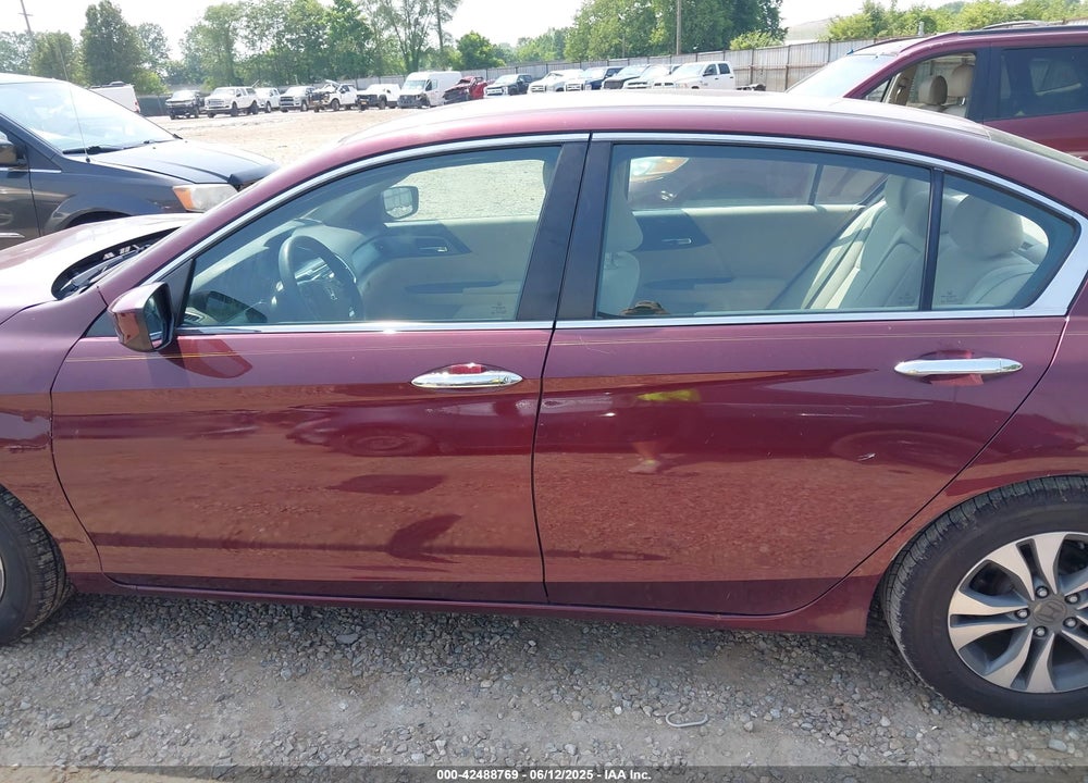 2013 HONDA ACCORD LX VIN: 1HGCR2F33DA122823