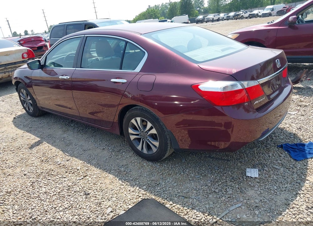 2013 HONDA ACCORD LX VIN: 1HGCR2F33DA122823