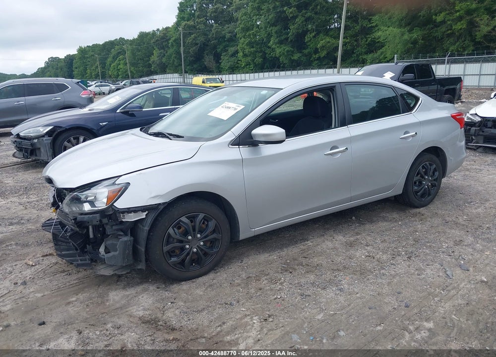 2019 NISSAN SENTRA VIN: 3N1AB7AP5KY374800