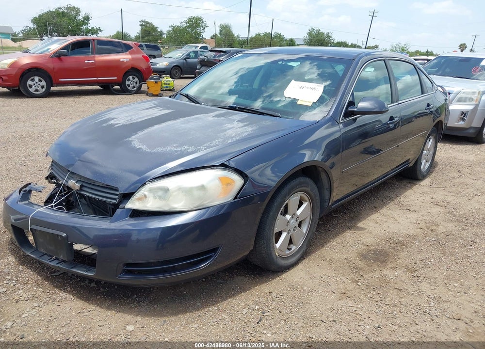 2008 CHEVROLET IMPALA LT VIN: 2G1WT58N889157395
