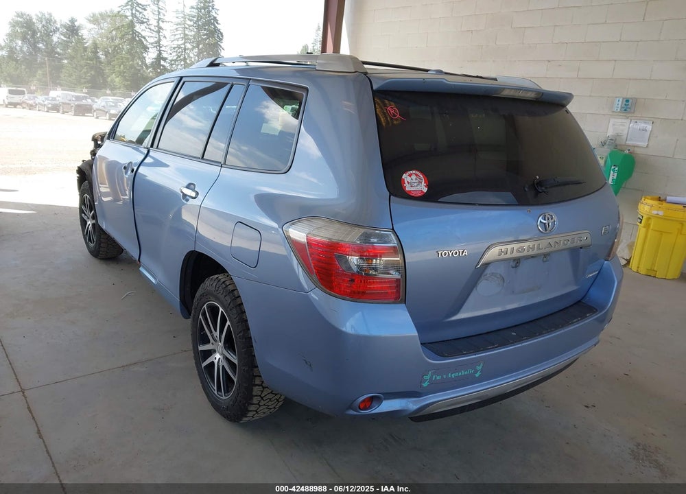 2009 TOYOTA HIGHLANDER HYBRID LIMITED VIN: JTEEW44A192030880
