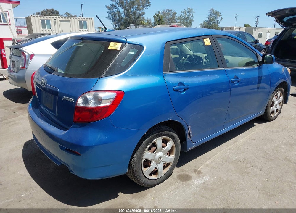 2009 TOYOTA MATRIX VIN: 2T1KU40E39C103593