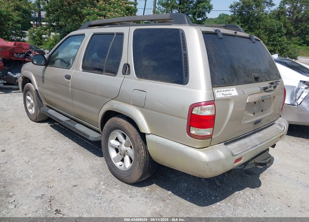 2003 NISSAN PATHFINDER SE VIN: JN8DR09Y83W815648