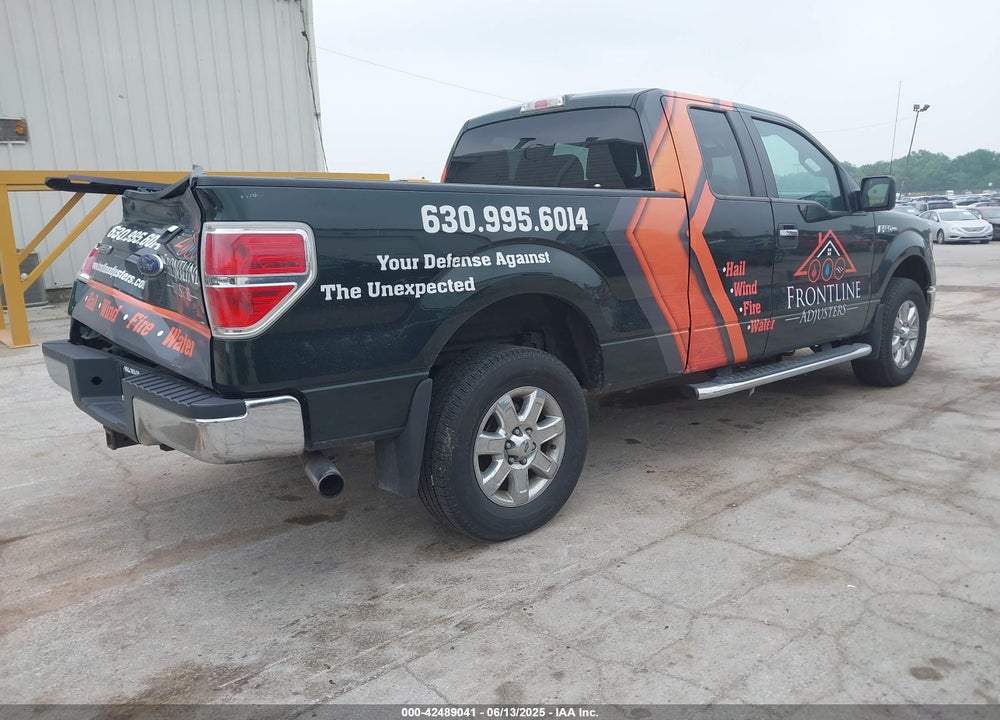 2013 FORD F150 SUPER CAB VIN: 1FTFX1ET8DFC04420
