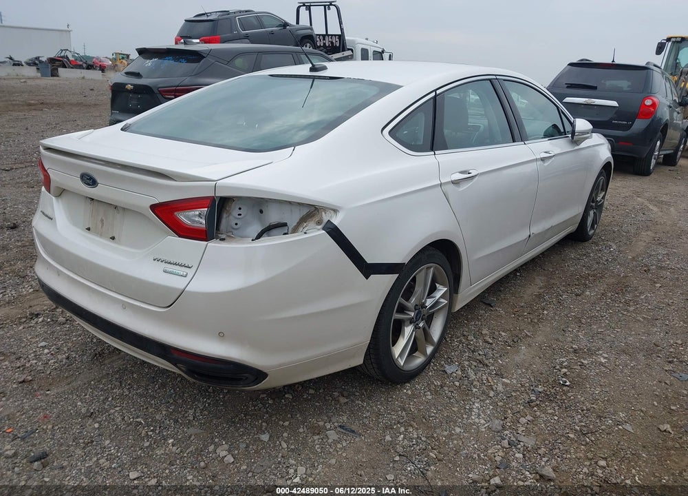2016 FORD FUSION VIN: 3FA6P0K90GR257600