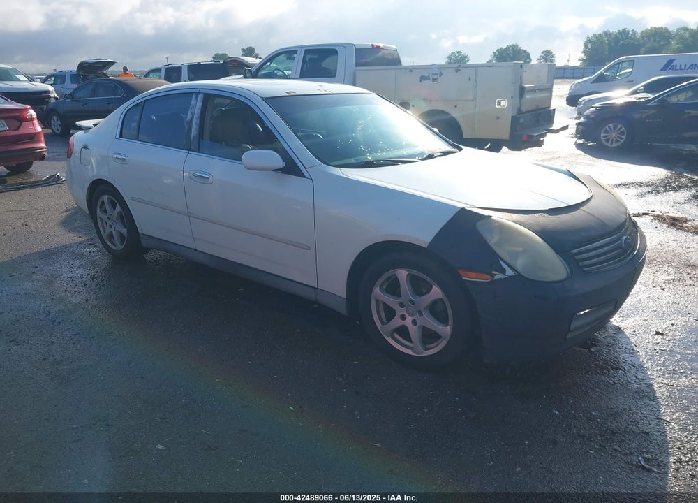 2003 INFINITI G35 LUXURY LEATHER VIN: JNKCV51E73M021817