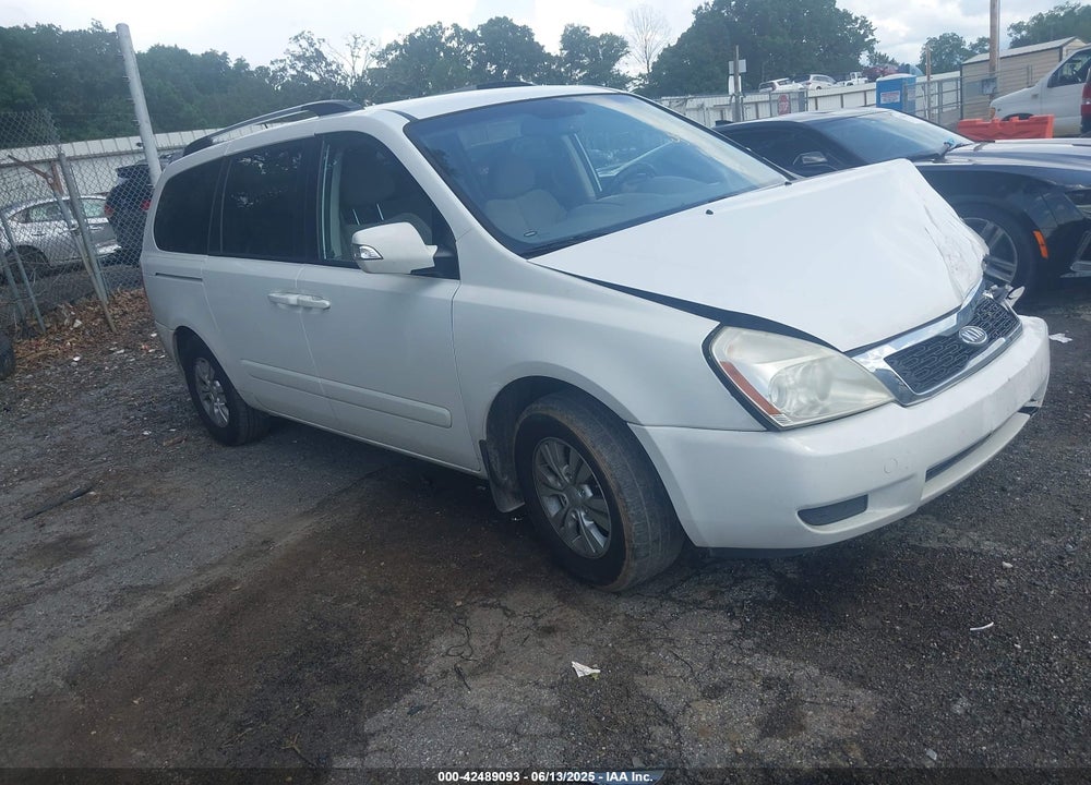 2012 KIA SEDONA LX VIN: KNDMG4C7XC6424087