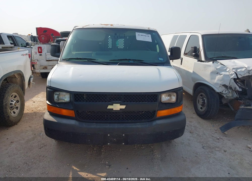 2011 CHEVROLET EXPRESS 2500 WORK VAN VIN: 1GCWGFBA7B1177706
