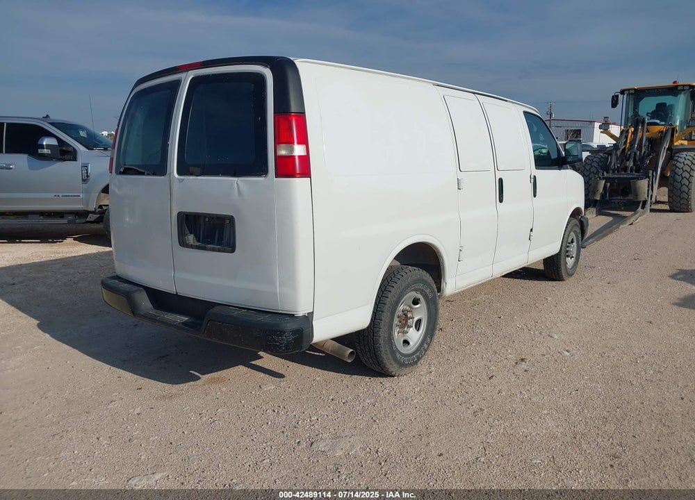 2011 CHEVROLET EXPRESS 2500 WORK VAN VIN: 1GCWGFBA7B1177706
