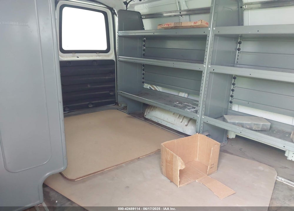 2011 CHEVROLET EXPRESS 2500 WORK VAN VIN: 1GCWGFBA7B1177706