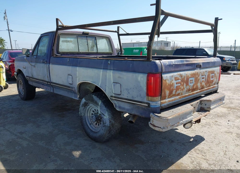 1989 FORD F250 VIN: 1FTHF26G5KPA95876