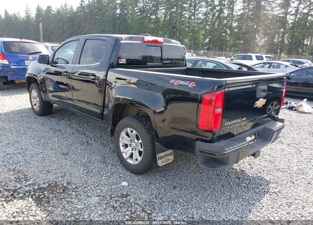 2020 CHEVROLET COLORADO 4WD SHORT BOX LT VIN: 1GCGTCEN5L1233382