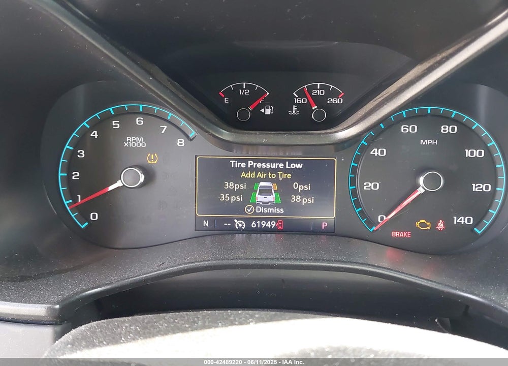 2020 CHEVROLET COLORADO 4WD SHORT BOX LT VIN: 1GCGTCEN5L1233382