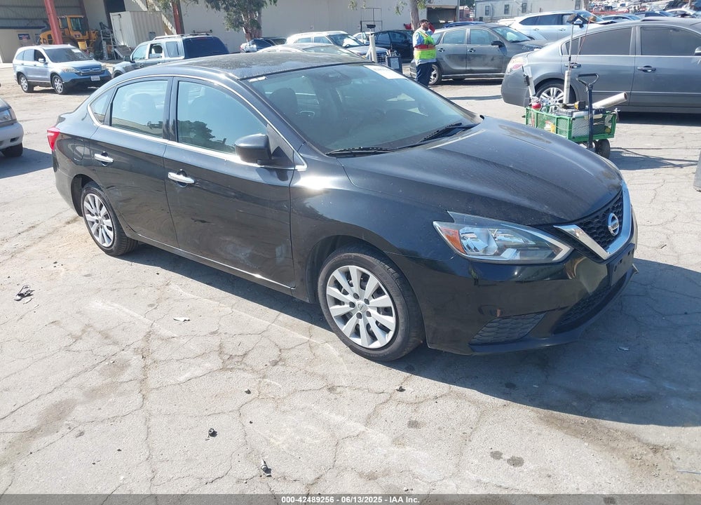 2017 NISSAN SENTRA SV VIN: 3N1AB7AP5HY286628