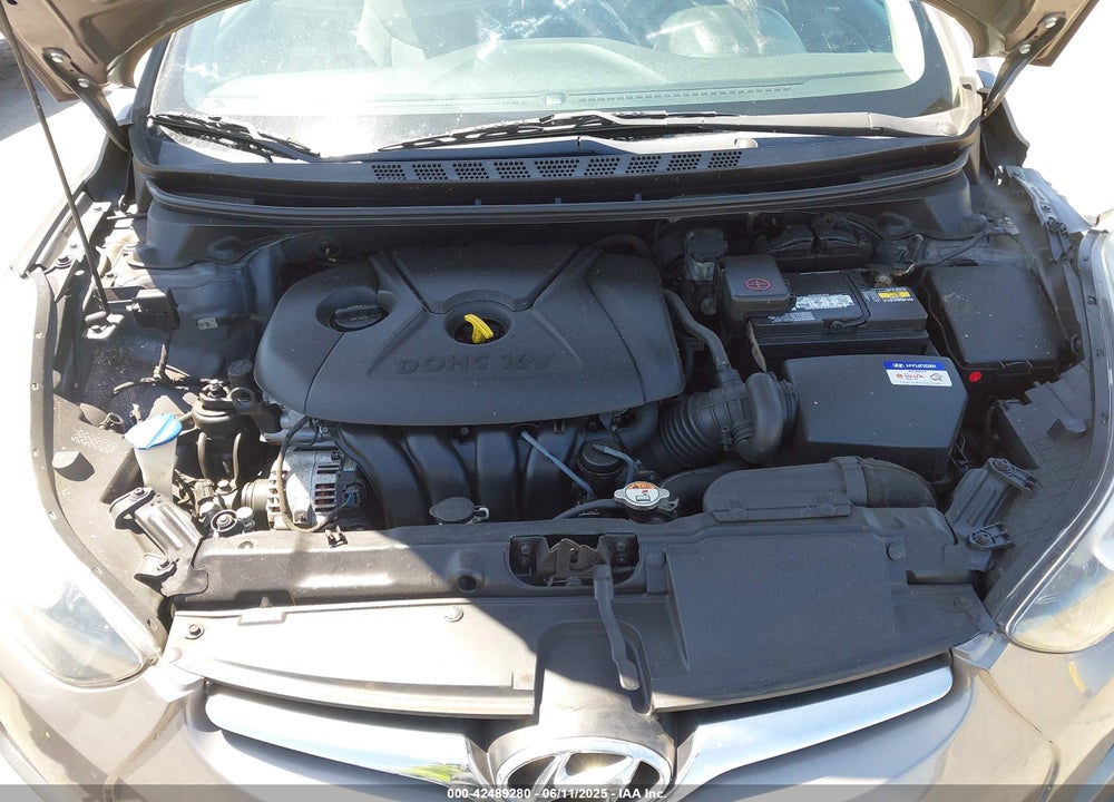 2014 HYUNDAI ELANTRA SE VIN: 5NPDH4AE7EH485551