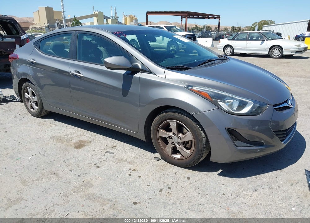 2014 HYUNDAI ELANTRA SE VIN: 5NPDH4AE7EH485551