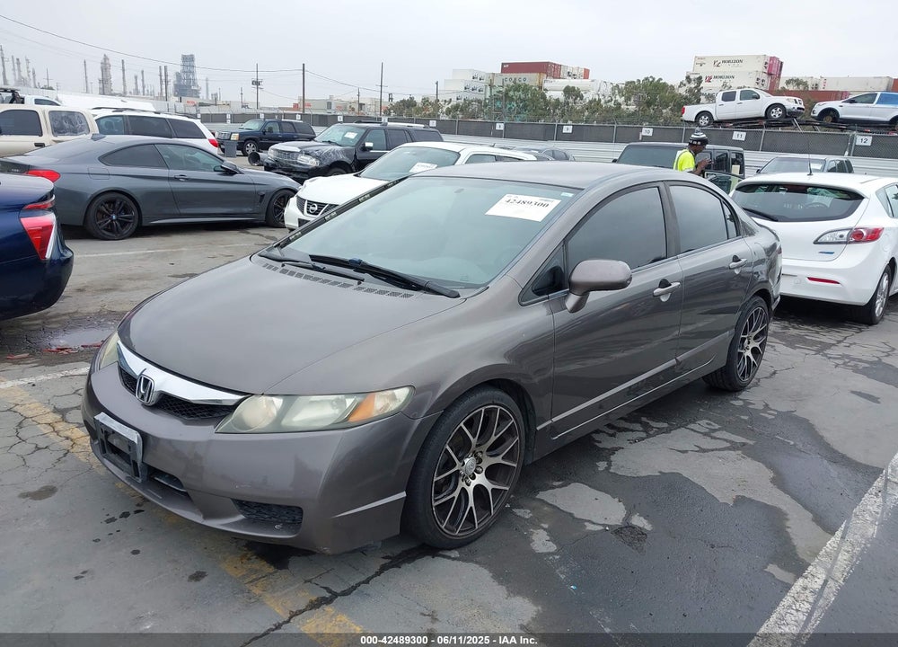 2010 HONDA CIVIC LX VIN: 19XFA1F59AE060514